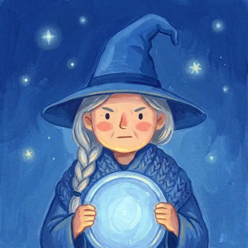 The Guardian, a Blue witch